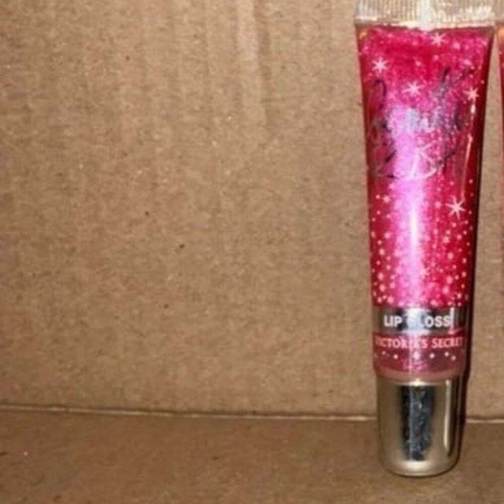 Victoria's Secret Beauty Rush Lip Gloss Tiny Bubbles Shimmer Shine Squeeze Tube
